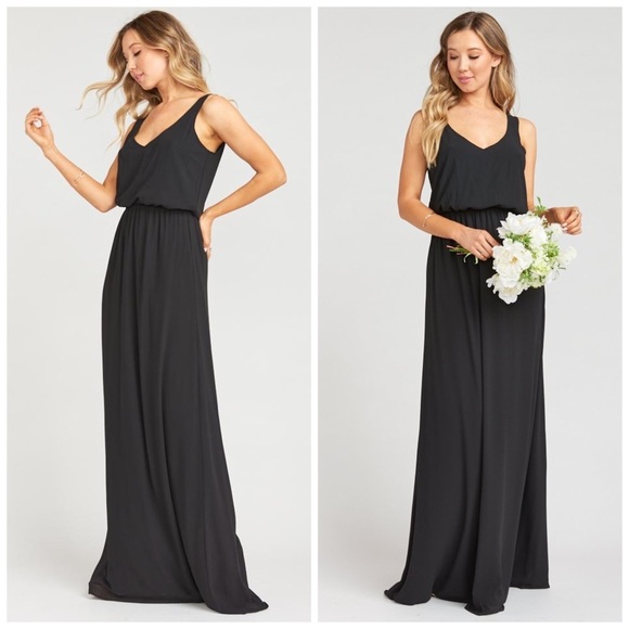 Show me your Mumu Maxi Kendall Chiffon Dress M - Picture 2 of 7